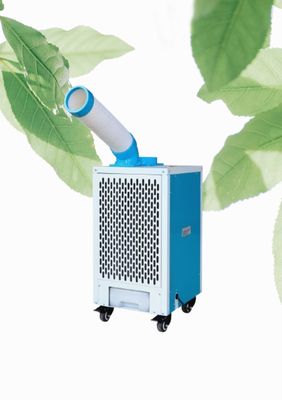 quality Powerful And Concentrated Wind Mobile Air Cooler With Hitachi Compressor For Longer Cooling Distance factory